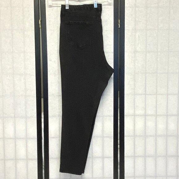 Sofia Super High Rise Rosa Curvy Distressed Ankle Button Fly Jeans 18 Stretch - Picture 6 of 13